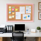 Cork Board Bulletin Board, 36"x24" Corkboard for Wall - Image 6