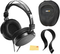 Audio-Technica ATH-R30x Professional Open-Back Reference Headphones - Black Bundle with Case, Stand, and Austin Bazaar Polishing Cloth by Unknown