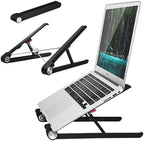 Adjustable Laptop Stand for Desk, Portable Notebook Riser Fits 18 17 16 15 by Unknown