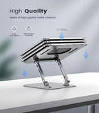 Orlian Adjustable Aluminum Laptop Stand for Desk, Laptop Riser for 11-16" - Image 5