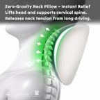 Neck & Back Support Pillow Set for Car & Office Chair - Prosperity & Luck Dreamcatcher - Orthopedic Lumbar & Cervical Pillow for Pain Relief &Posture Correction (Neck & Back Pillows (Black)) - Image 4