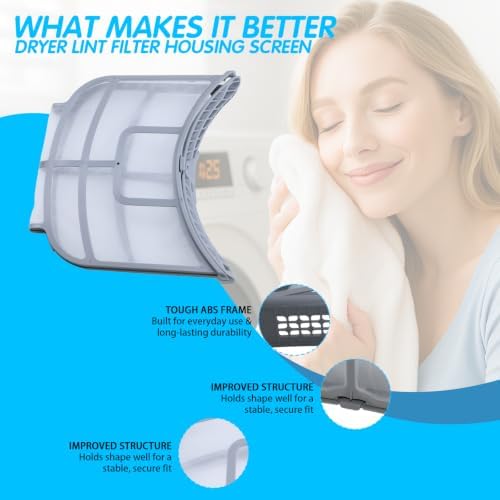 DLEX8100V DLGX8101V DLEX9000V DLEX5000V DLGX8001V Dryer Lint Filter - Image 5