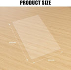 Kuyal Clear Chair Mat, Hard Floor Use, 48" x 32" - Image 7