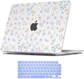 Glitter Floral Design Case for 2022-2026 MacBook Air 13" M5/M4/M3/M2 by Unknown