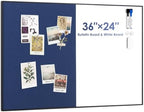ARCOBIS Cork Board White Board Combo for Wall by ARCOBIS