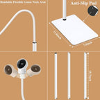 Baby Monitor Floor Stand Holder Mount Compactible for eufy E20,E21,E30, Indoor Cam S350,Spaceview E110, Spaceview pro E210,E220 - Image 3
