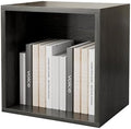 FUSUNBAO Magic DIY Cube Storage Organizer Stackable Cubes for Home Books Clothes Toy-Modular Cubby Storage System-Office Cubical-Bookcase Closet(French Oak,General Cube) by FUSUNBAO