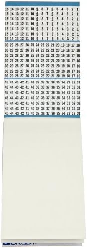 Wire Marker Book,Preprintd, Self-Adhesiv - Image 2