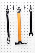Colorstorm Pegboard Hooks Kit 300 PK Pegboard J Hook Assortment Black Peg Hooks Accessories - Image 5