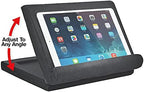 Ontel Pillow Pad Fold Away Multi-Angle Soft Tablet Stand, Gray - Image 2