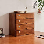 Desktop File Cabinet - Desktop Storage Box with Drawers - Solid Wood Storage Box - Desktop Organizer, with Drawer Wooden Artist Storage Supply Box, Multi Level Countertop,C-4 Drawer by Unknown