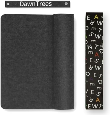 DAWNTREES Large Felt Desk Mat, 47.2"x 23.6", Desk Pad for Office and Home - Image 7