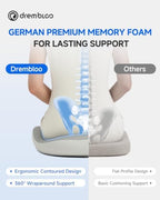 Extra Large Seat Cushion, Office Chair Cushions for Long Sitting Comfort - Image 2