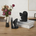 Black Butterfly Bookends, Decorative Butterflies Book Ends for Heavy Books - Image 5