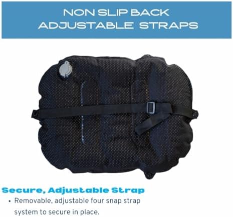 Adjustable Inflatable Lumbar Support Pillow for Airplane, Car & Office - Image 6