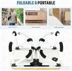 Fayquaze Portable Foldable Laptop Bed Desk with Storage Drawer and Cup Holder - Lap Desk Laptop Stand Tray Table for Eating, Reading and Working - Image 5