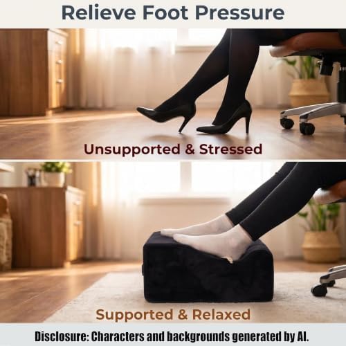 Keep Warm Foot Stool Foot Rest for Under Desk At Work - Image 6
