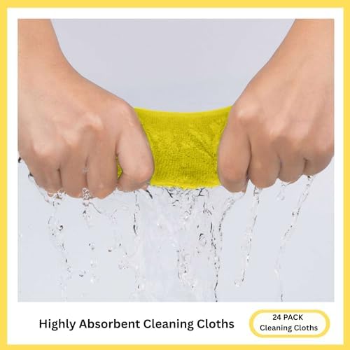 Microfiber Cleaning Cloth for Kitchen & households, Towels for Cars - Image 4