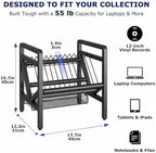 Vertical Laptop Stand, Laptop Storage Rack - Image 2