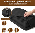 Memory Foam Foot Rest for Under Desk at Work with Washable Cover - Image 2