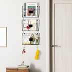 6 Pack Wall File Organizer, Wall File Pocket Mail Organizer for Office/Home - Image 6