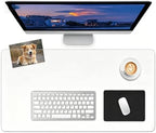 Clear Desk Pad Blotter on Top of Desks 17.7x29.3in, 2mm by ACFBGFV