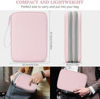 FYY Electronic Organizer, Travel Tech Pouch Bag, Extra Large, Light Pink - Image 2