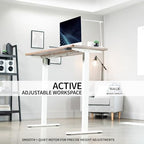 VIVO Black 60 x 24 in Standing Desk, DESK-KIT-W06B - Image 4