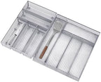 Neudeco Drawer Organizer Set, Silver Mesh, 6 Pack by Neudeco