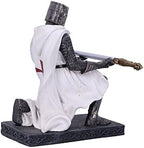 Nemesis Now Knight's Oath Pen Holder, Whilte, 16.8cm, White - Image 4