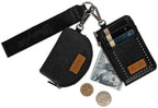 Wrangler Keychain Wristlet Wallets for Women Western Dual Pouch Wristlet Credit Card Holder Wallet - Image 4