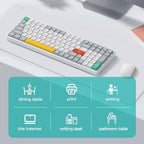 Clear Glass Desk Mat 20" x 36" Tempered Desk Protector Pad for Desktop Dry Erase Whiteboard Desk Cover for Wooden Craft Vanity Desk Topper, Extra Large - Image 5