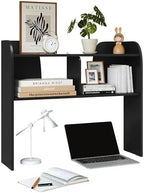 37" Wooden 3-Tier Desktop Bookshelf - Image 3