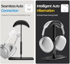 Headphone Stand for AirPods Max 2 & 1 Auto Sleep Mode, Black - Image 3