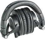 Audio-Technica ATH-M50x Closed-Back Monitor Headphones | Black Bundle - Image 3