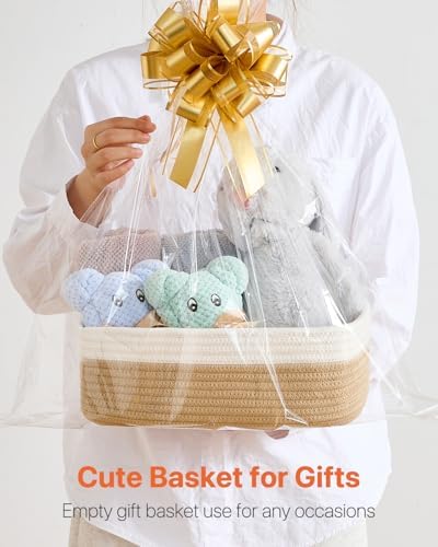 KALLAX Small Woven Storage Basket for Organizing, 12 x 8 x 4.5 inch, 3 Pack - Image 7