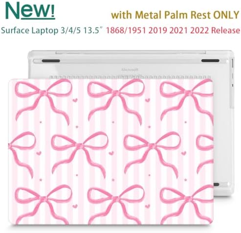 Case for Surface Laptop 5/4/3 13.5", Bows-Stripe - Image 3