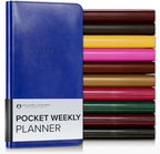Gallery Leather Pocket Weekly Planner 2026-2027 Acadia Malibu by GalleryLeather
