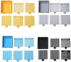 Sticky Note Holder with Template Dispenser for 3x3 Notes Desk Organizer 2 Pack - Image 5