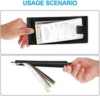 Black Check Holders, Check Presenters for Restaurants, Trays Guest, Tip Trays Waitress, Bill Holder Guest for Restaurants, Bars, Hotels(24 Pieces) - Image 5