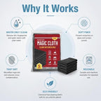 Multipurpose Cleaning Cloth, Lint‑Free Reusable Household - Image 3
