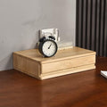 Solid Wood Drawer-type Multi-layer Desktop Storage Box, Thickened Storage Drawer Organizer, Invisible Handle Cabinets, Suitable for Office Area/study/home(Beige,10cm/3.9in) by Unknown