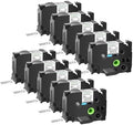 10 Pack TZe-261 36mm Label Tape Compatible for Brother Ptouch TZ-261 TZe261 by greencycle