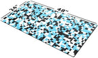 Gamer Boss - Gaming Mouse Pad - 48 x 24 Inches - 4mm Thick with Stitched Edges, Non-Slip Rubber Base, Premium Cloth Mousepad, Desk Mat for Laptop, Keyboard, Computer & PC (Mega, Squares) - Image 2