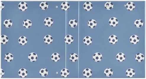JIPONI 3 Ring Binder Cute Mini Soccer Balls 1 Inch Round Binders for Men Women Students, Cute File Organizer for Office School, 1pc - Image 2