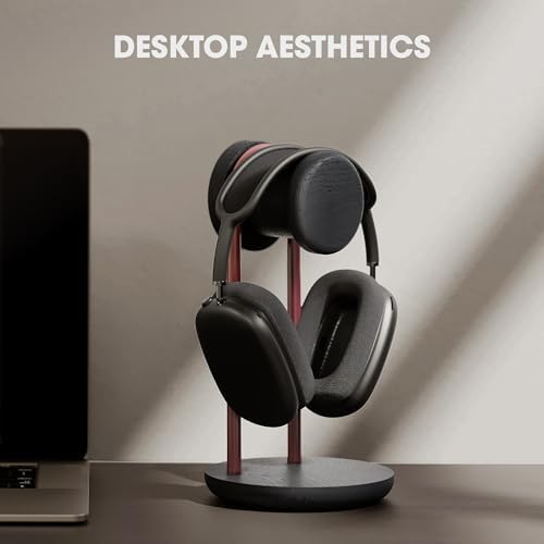 Fenge Headphone Stand for Desk, Headset Stand with Storage Base - Image 2