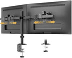 Dual Ultrawide Monitor Mount for 17-40'', up to 19.8lbs/arm by STANDOPIA