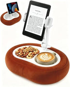 Miledi Tablet Pillow Stand for Bed with 360° Rotating Holder, Terracotta by Miledi