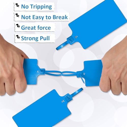 Youyole 200pcs Plastic Seals Shipping Tags Logistics Use Big Sign Tie Large - Image 5