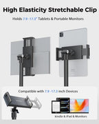 Portable Monitor Stand for 15.6", Height Adjustable TabStand for Desk - Image 5